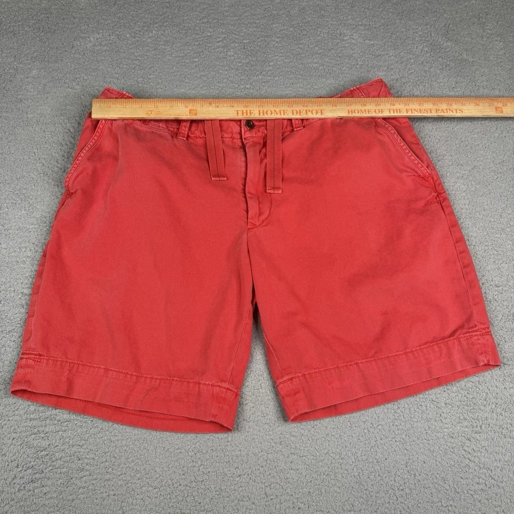 Polo Ralph Lauren Shorts Mens 40 Red Heavyweight Chino Pony Logo Preppy Casual